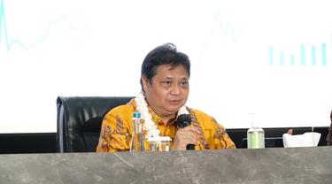 Ketua Komite Penanganan Covid-19 dan Pemulihan Ekonomi Nasional (KPC PEN) Airlangga Hartarto