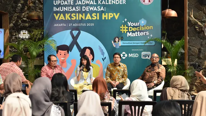 Kasus Kanker Serviks Masih Tinggi, Revaksinasi HPV Jadi Langkah Perlindungan Efektif