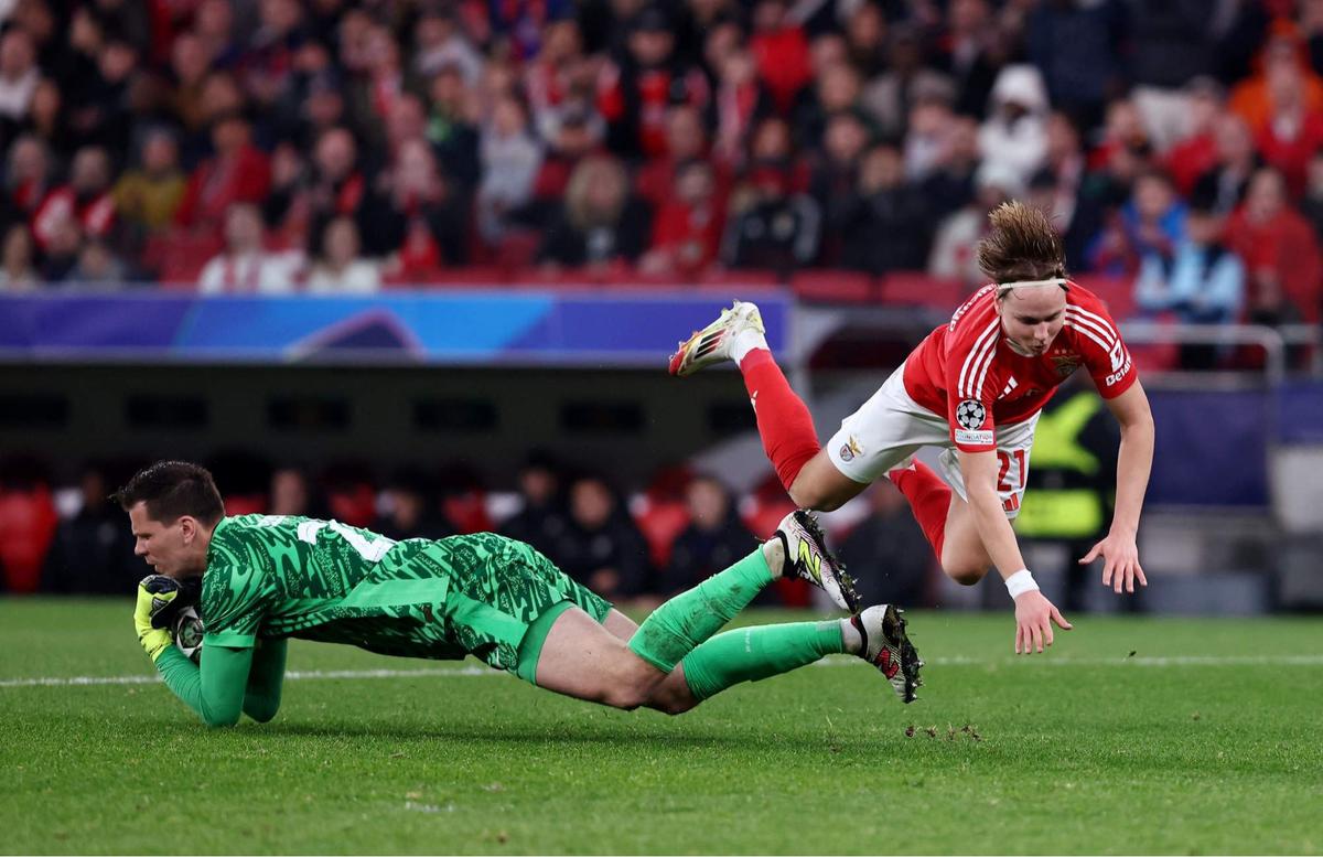 Barcelona vs Benfica di leg pertama 16 Besar Liga Champions