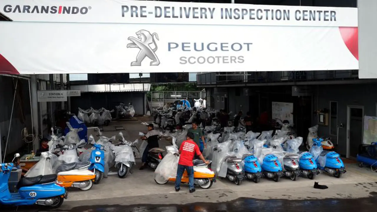 Skuter Peugeot Mulai Didistribusikan Ke Konsumen di Indonesia