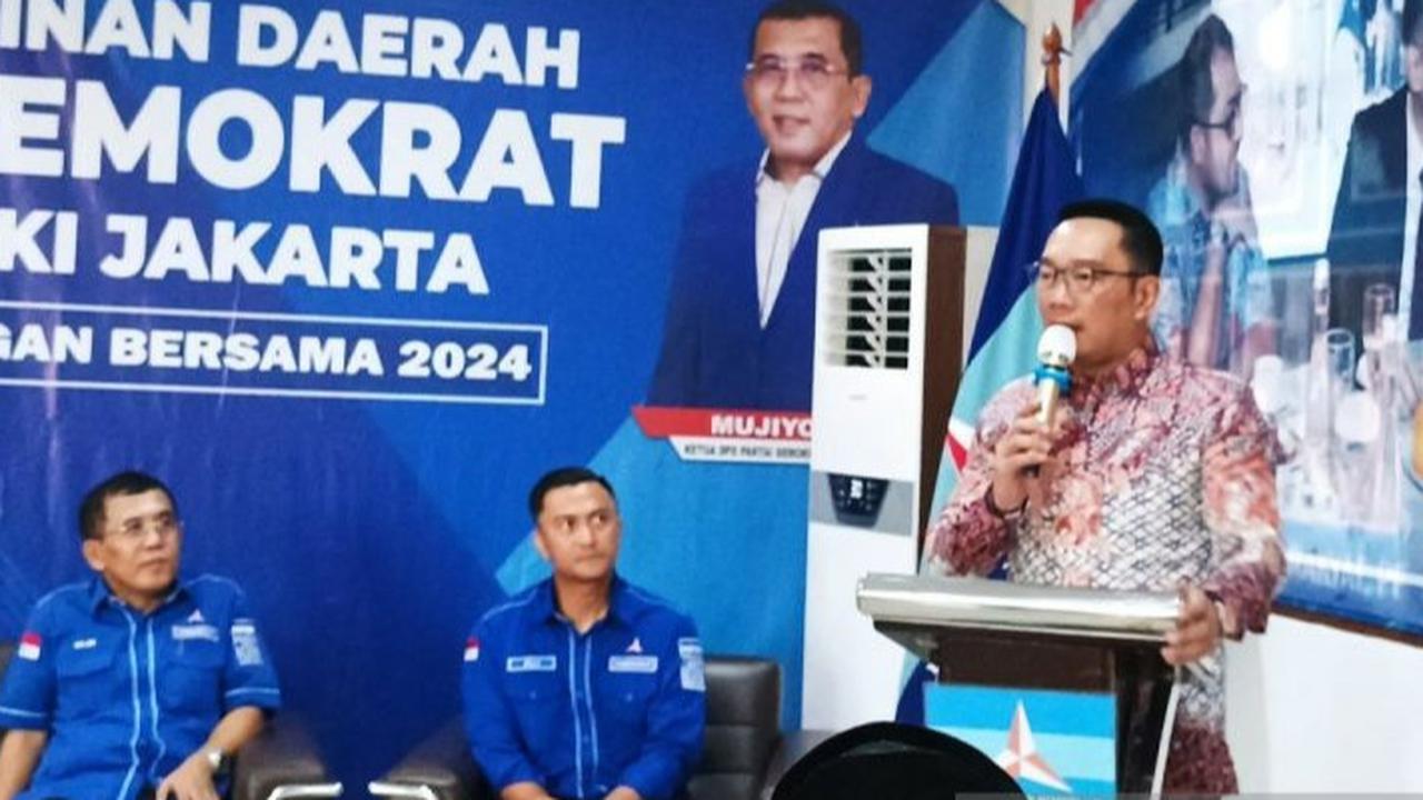 Ridwan Kamil: Pilkada Jakarta Mau Lawan Dua atau Tiga Paslon Ayo Aja