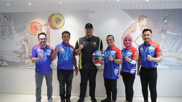 Manajemen Pertamina Mandalika SAG Team Bertemu Menpora