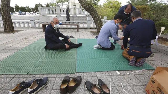 FOTO:Penghormatan Pembelot Korea Utara di Hari Chuseok