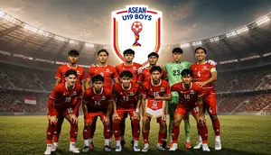 Timnas Indonesia U-19 di Piala AFF U-19 2026! Live di SCTV, Indosiar, dan Vidio. (Generated Chatgpt AI)