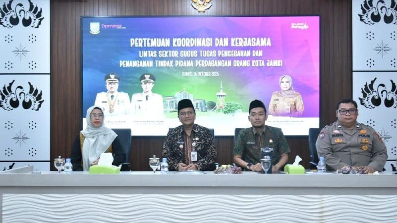 Jambi Perkuat Sinergi Lintas Sektor, Ternyata Kota Ini Jadi Sasaran Utama Perdagangan Orang!