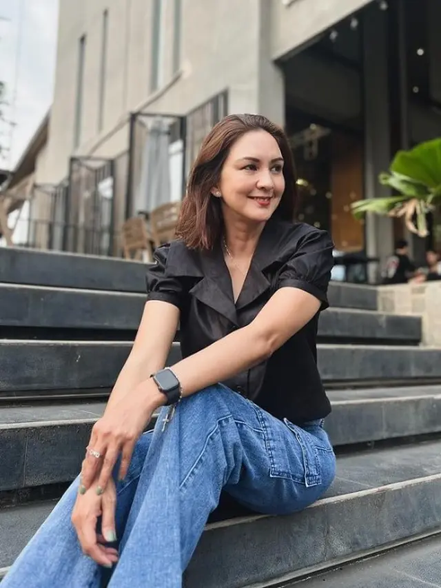 Donna Agnesia tampil fresh (Instagram/dagnesia)