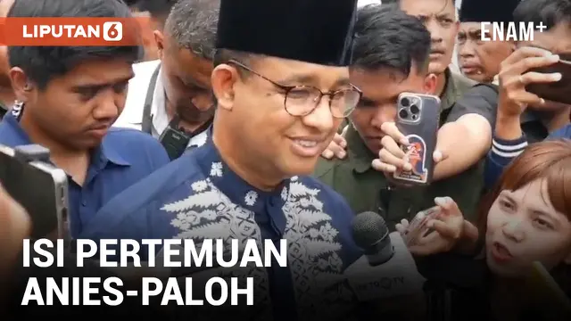 Anies Baswedan Ungkap Isi Pembicaraan Saat Bertemu Surya Paloh