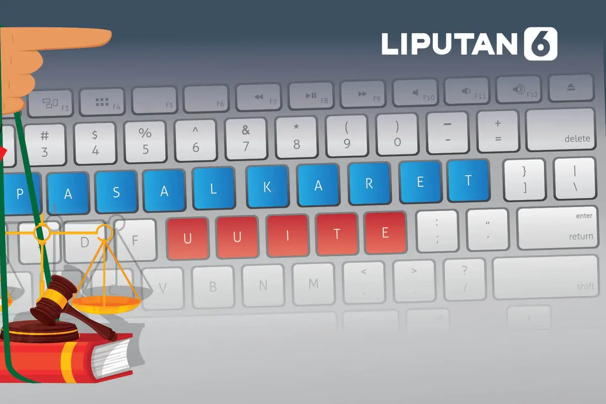 Banner Infografis Poin-Poin Krusial Revisi UU ITE Jilid II. (Liputan6.com/Abdillah)