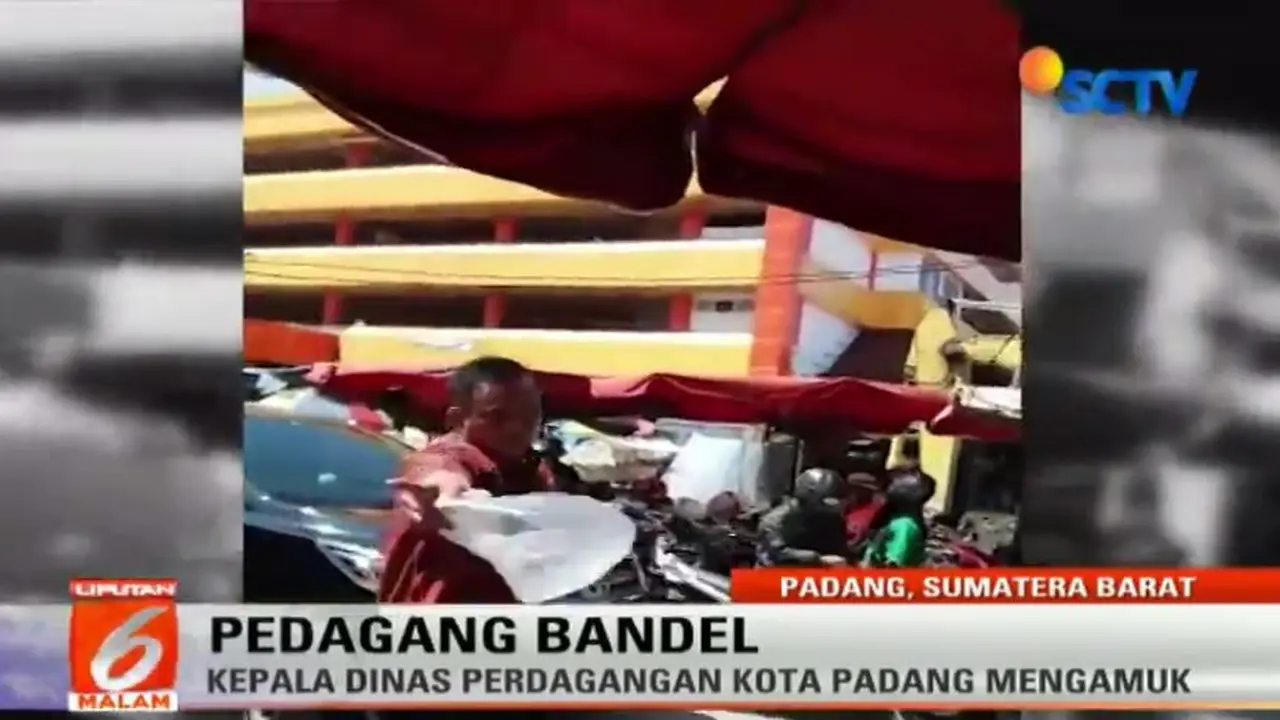 Kesal Pedagang Membandel, Kadin Perdagangan Padang Mengamuk 
