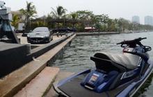 Inilah cara pemilik Maserati melepas penat di pantai