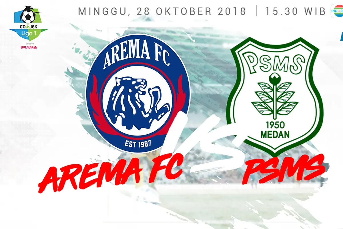 Arema FC Vs PSMS Medan