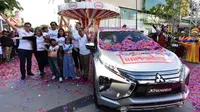 Gelaran Xpander Tons of Real Happiness kini ada di Palembang, Sumatera Selatan, tepatnya di Palembang  Icon Mall, Jumat-Minggu, 23-25 November 2018. (Herdi Muuhardi)