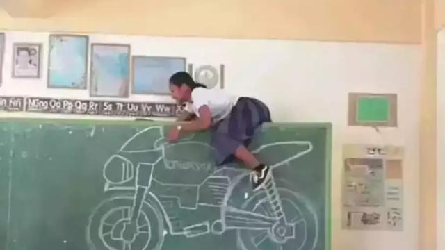 Kreasi Murid Saat Gabut