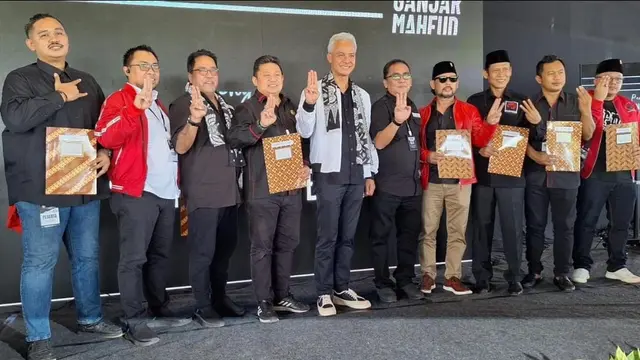 Ganjar Pranowo Kampanye di Kota Tangerang