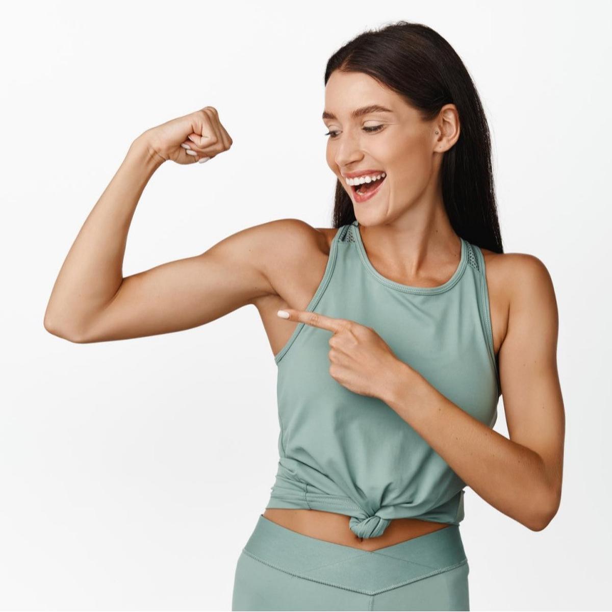 Ilustrasi badan ideal, sehat, bugar, fit