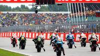 Ilustrasi balapan MotoGP. (Crash)