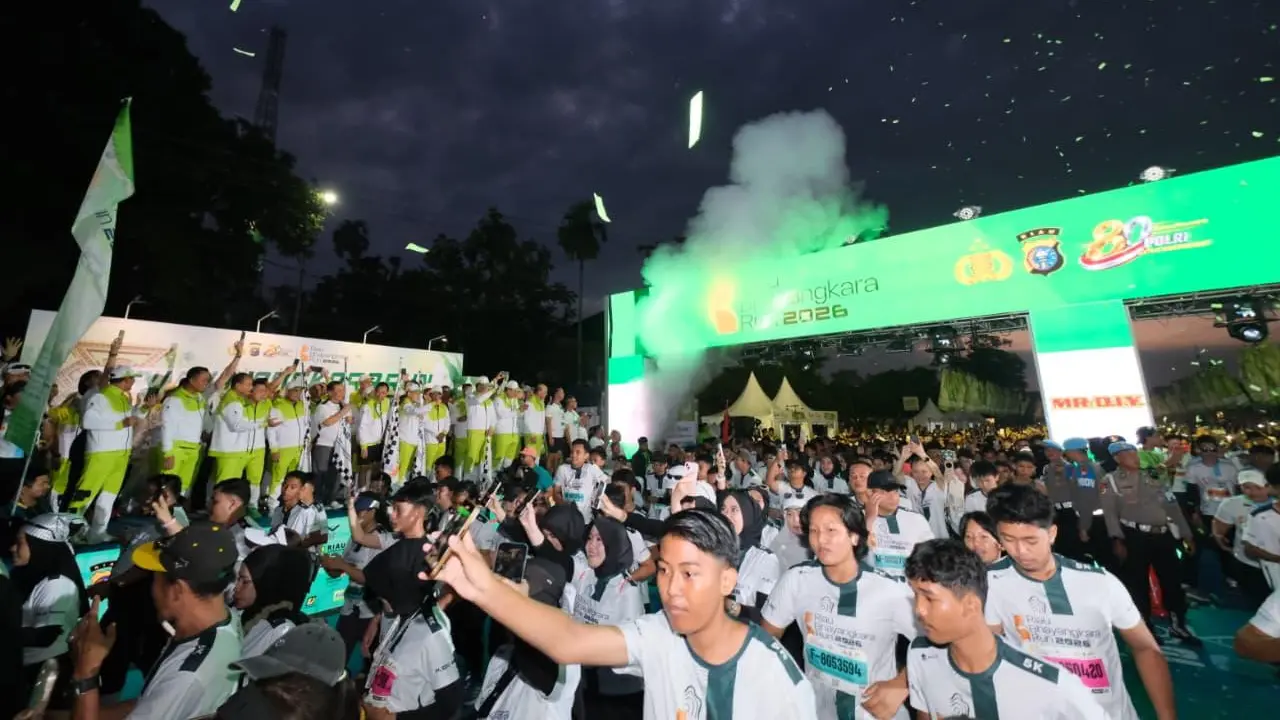 Riau Bhayangkara Run (Istimewa)