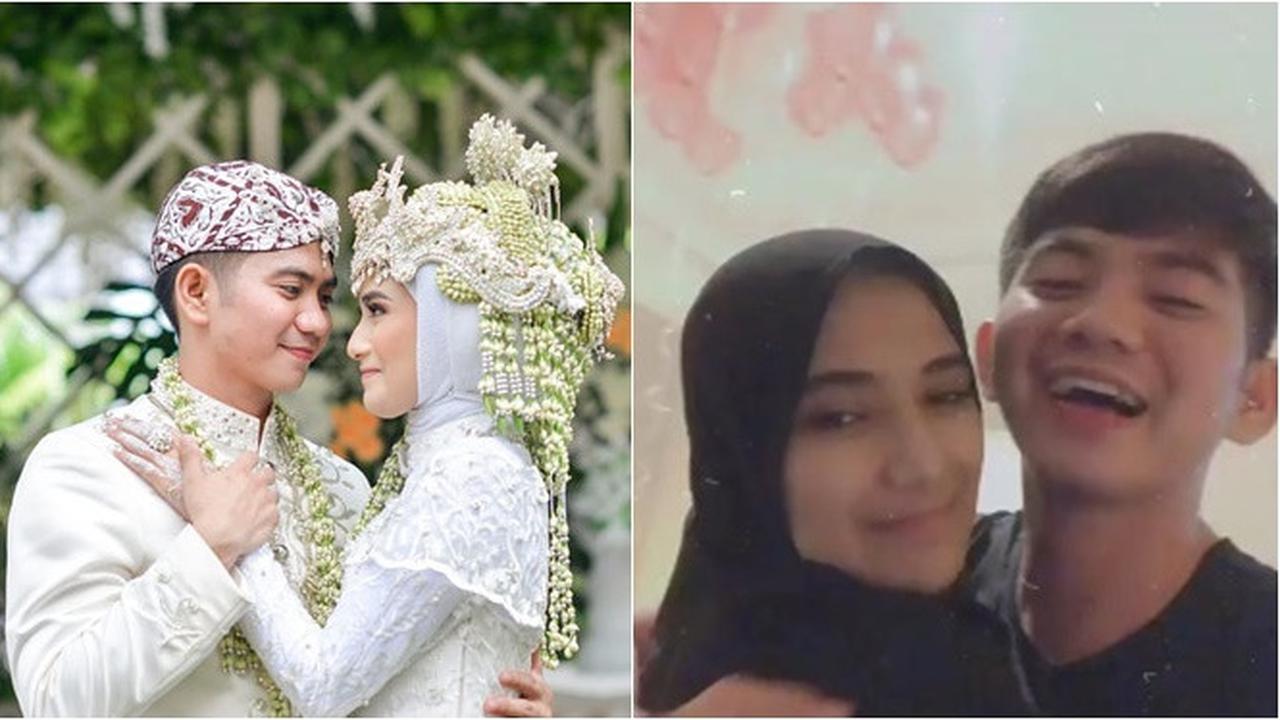 6 Momen Kemesraan Rizki D'Academy Bersama Nadya Mustika Usai Menikah