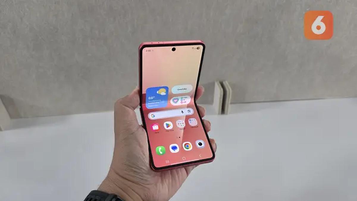 Galaxy Z Flip7 debut di Unpacked 2025. (Liputan6.com/ Agustinus Mario Damar)