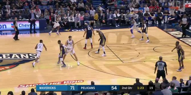 VIDEO : GAME RECAP NBA 2017-2018, Mavericks 128 vs Pelicans 120