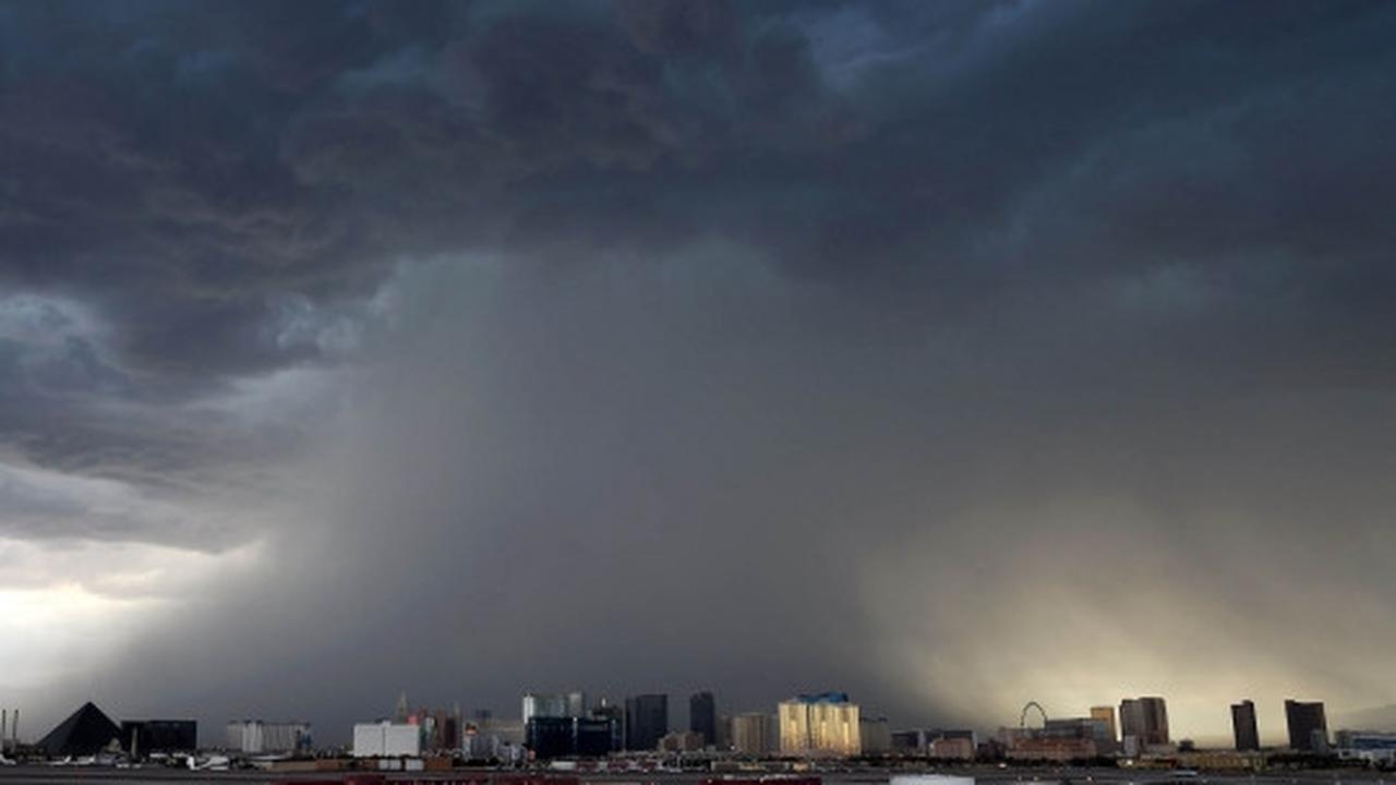 Menyaksikan dahsyatnya badai terjang wilayah Las Vegas