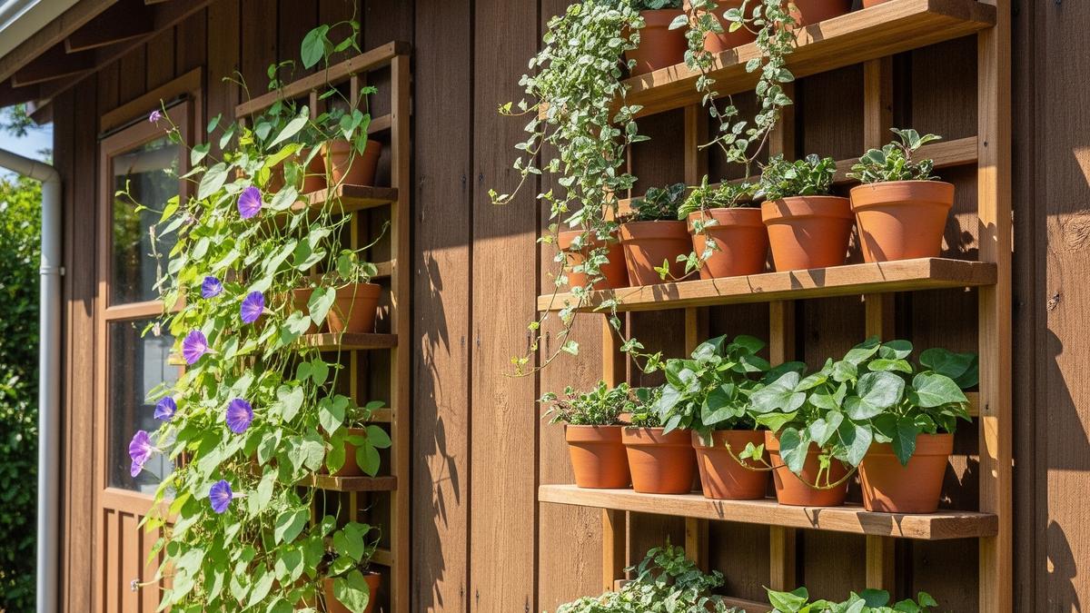 8 Konsep Kebun Vertikal Pakai Tanaman Rambat di Dinding Rumah Kecil, Lebih Hijau dan Estetis
