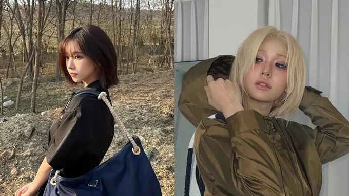 Gaya Outdoor Stylish Karina aespa hingga Jeon Somi Kenakan Prada Re-Nylon yang Ramah Lingkungan