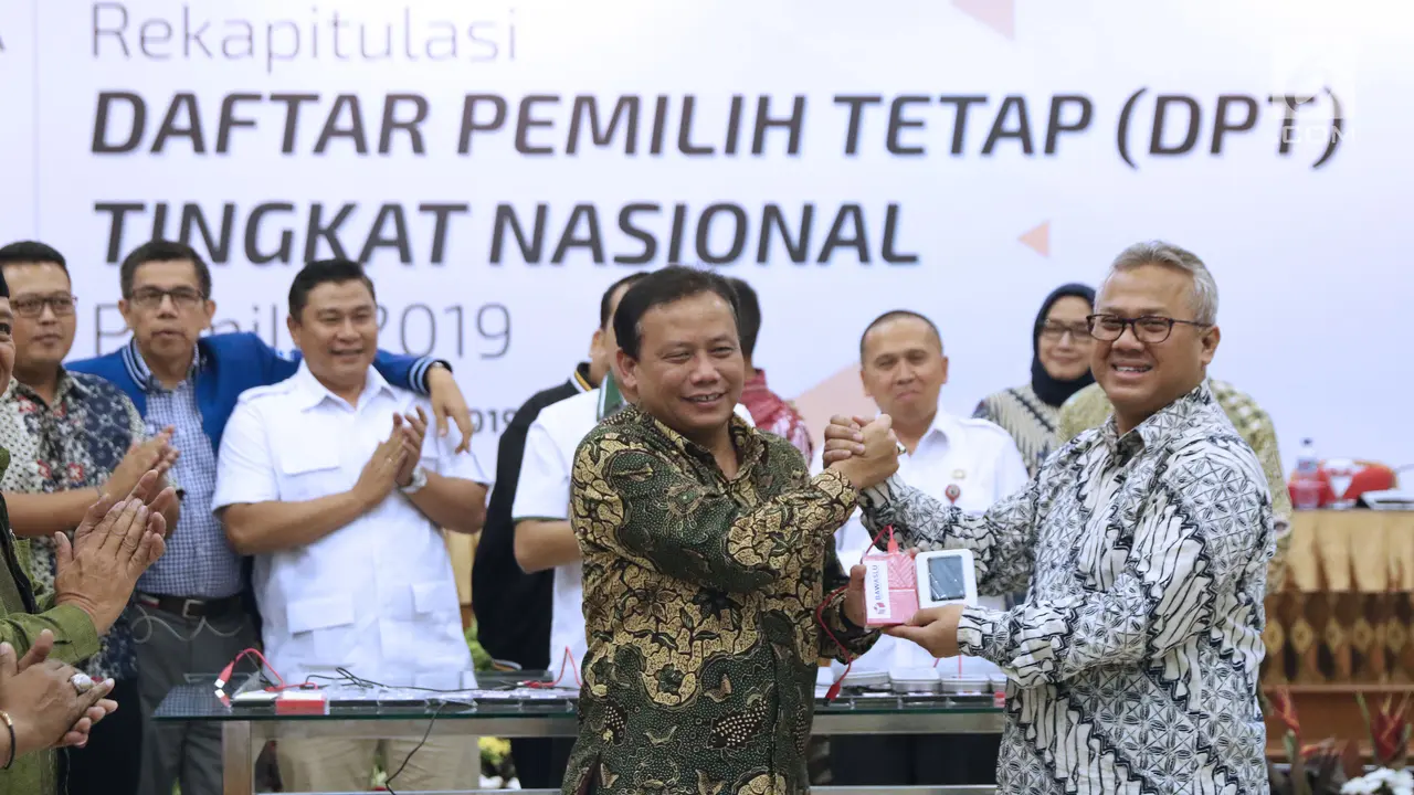 KPU RI Gelar Rapat Pleno DPT Tingkat Nasional