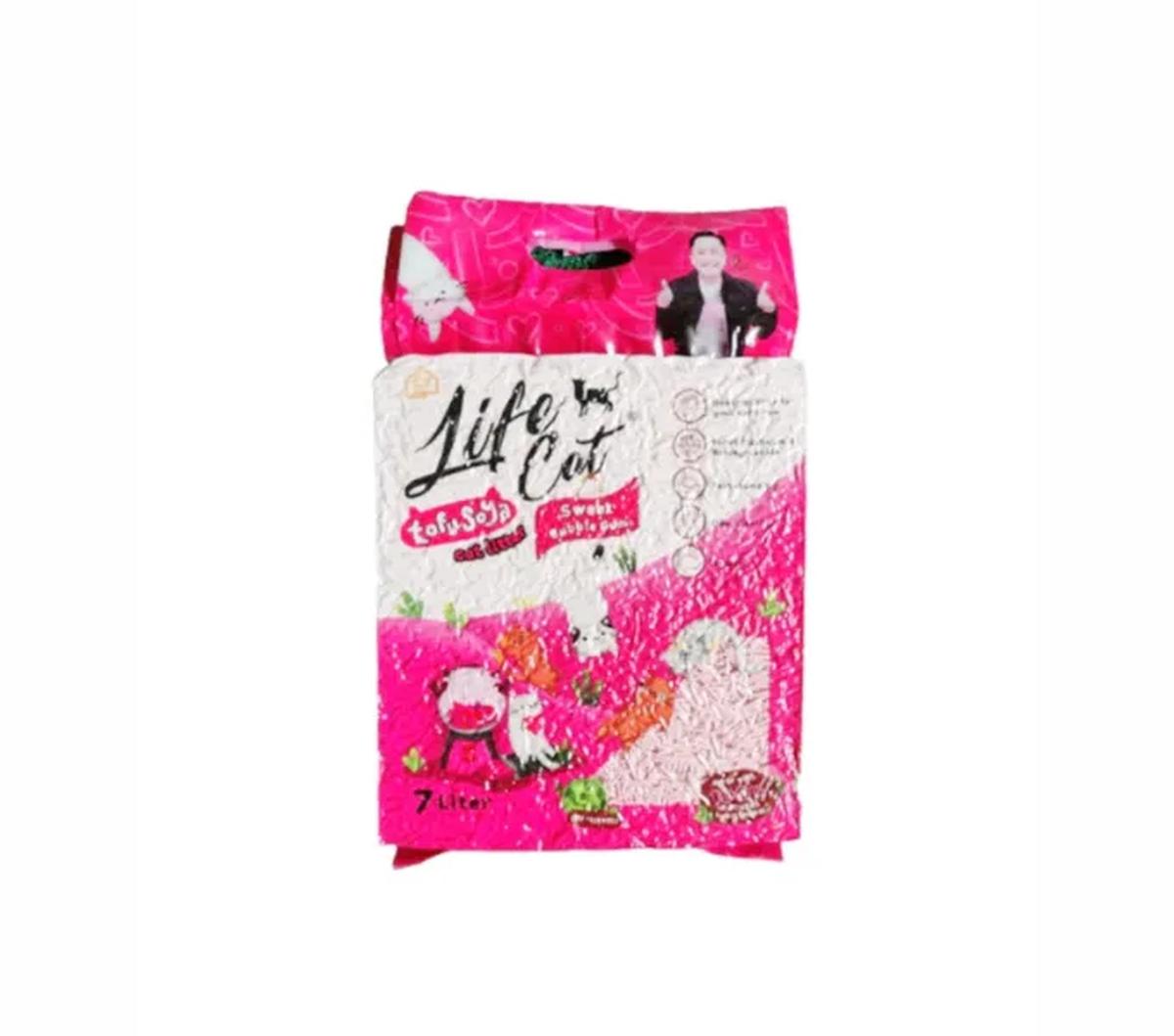2. Life Cat TofuSoya (7 liter) - Rp56.000

Varian aroma yang ditawarkan adalah sweet bubblegum, mango smoothies, matcha, dan macchiato boba.