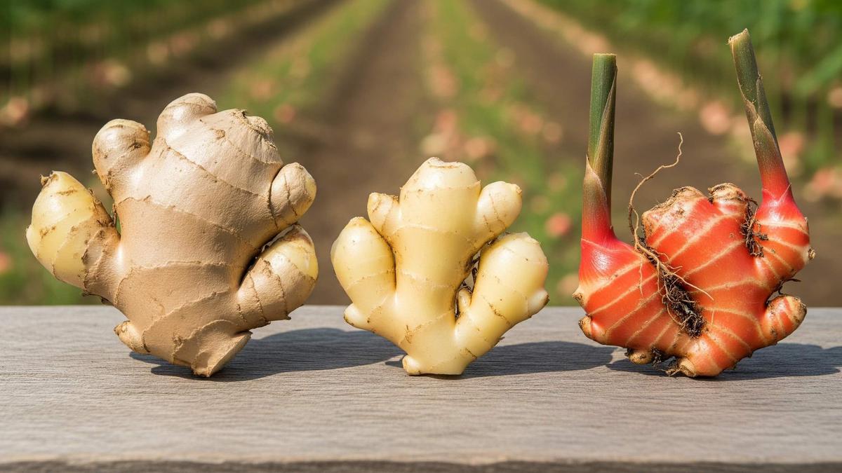 6 Perbedaan Jahe Emprit, Jahe Gajah, dan Jahe Merah untuk Budidaya Optimal