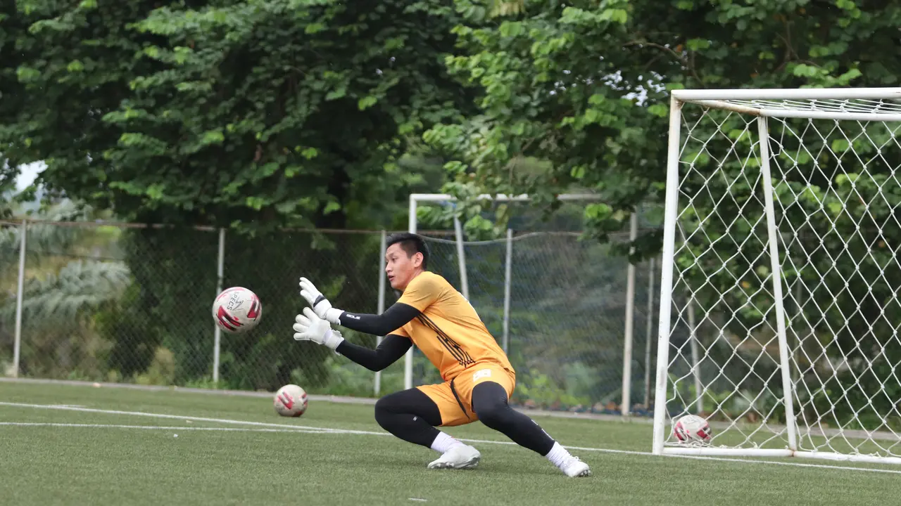 Yoewanto Setya Beny, kiper baru Persija Jakarta.