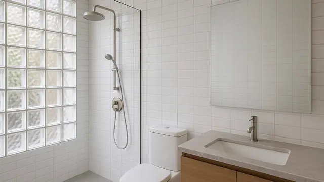 7 Model Rumah dengan Glass Block yang Lagi Tren, Estetik dan Hemat Cahaya