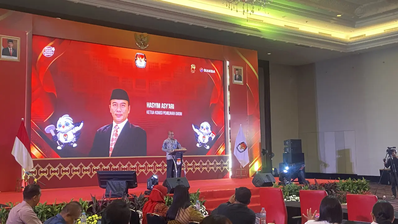 Ketua KPU Hasyim Hasyim Asy'ari
