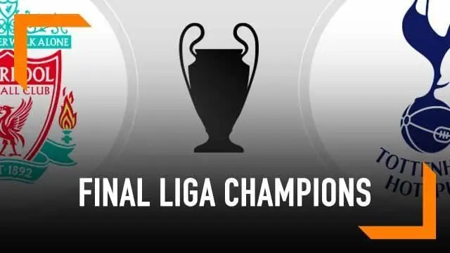 Final Liga Champions 2019 akan mempertemukan dua tim Inggris yakni Liverpool dan Tottenham Hotspur. Partai final akan di gelar pada Sabtu, 1 Juni 2019 di Stadion Wanda Metropolitano, Madrid, Spanyol.