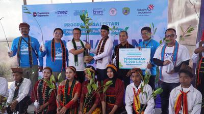 TelkomGroup Tanam 20 Ribu Mangrove, Langkah Nyata Jaga Ekosistem Pesisir Indonesia