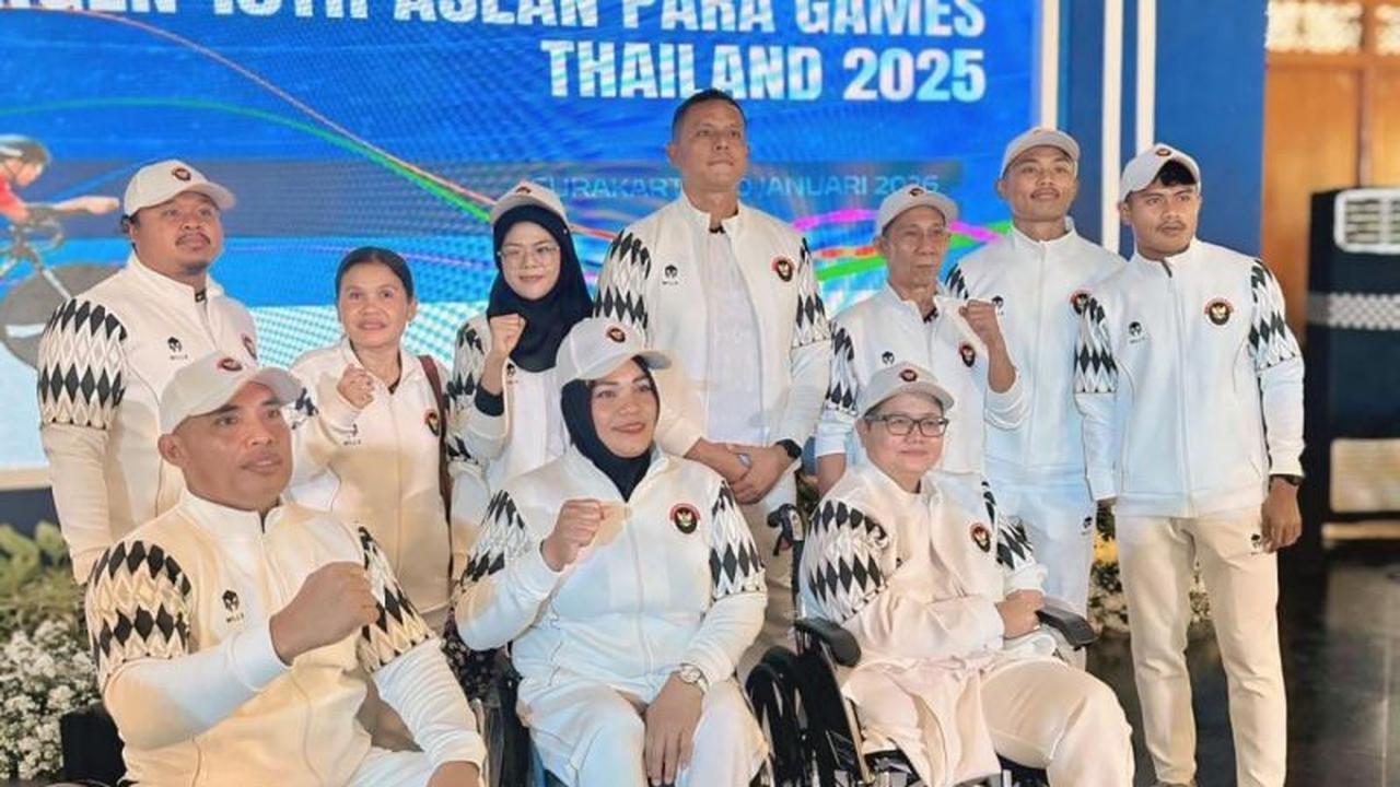 15 Atlet NPC Sumut Siap Harumkan Nama Bangsa di APG Thailand 2026