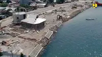 Kementerian PUPR membangun blok Beton 3B di Pantai Happy Buleleng, Bali dan  Pantai Daruba, Morotai Selatan. (Dokumen Kementerian PUPR)