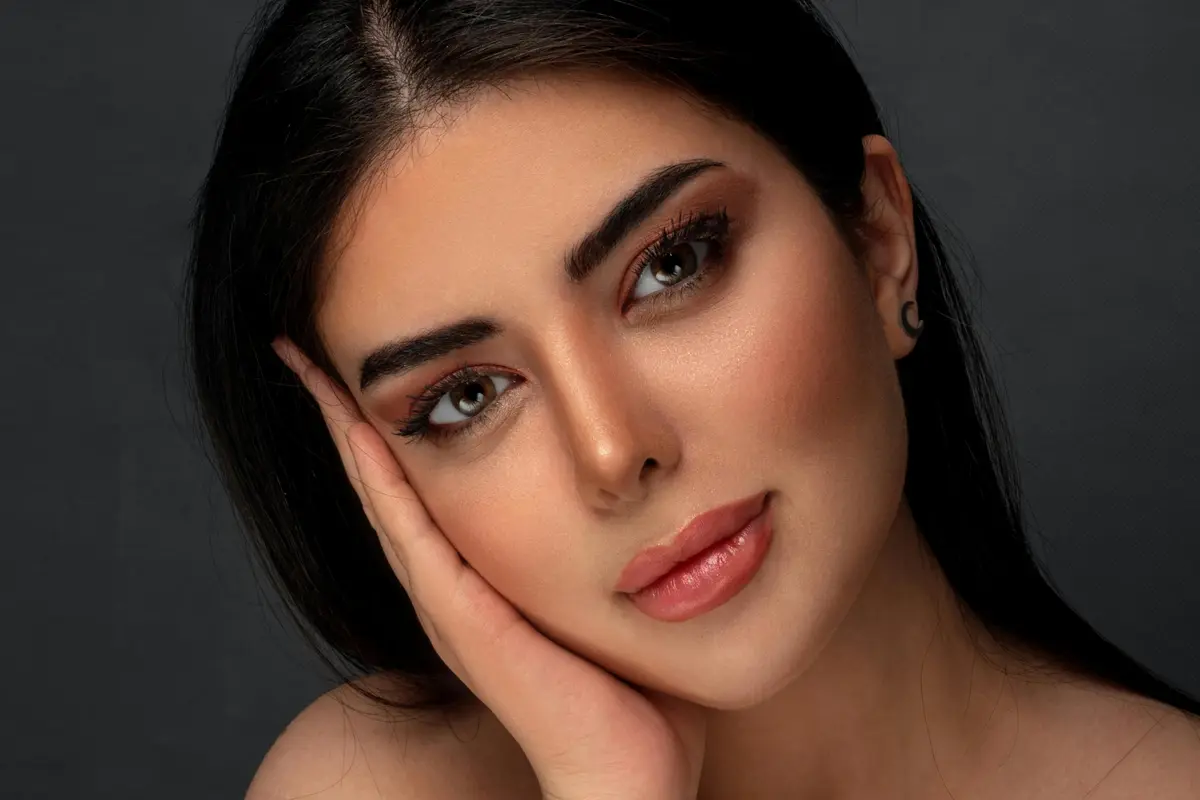 Girl with makeup