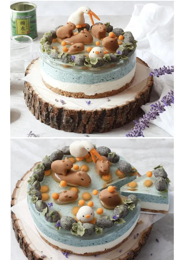 8 Potret Dekorasi Kue Ini Bikin Kagum dengan Hasil 3D, Jadi Sayang Dimakan