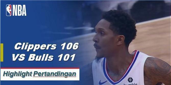 Cuplikan Hasil Pertandingan NBA : Clippers 106 VS Bulls 101