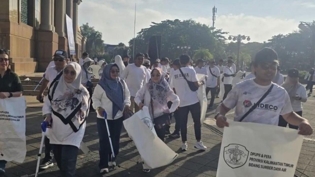 Pemprov Kaltim Gelar Korve Massal di Samarinda Sambut Hari Lingkungan Hidup Sedunia