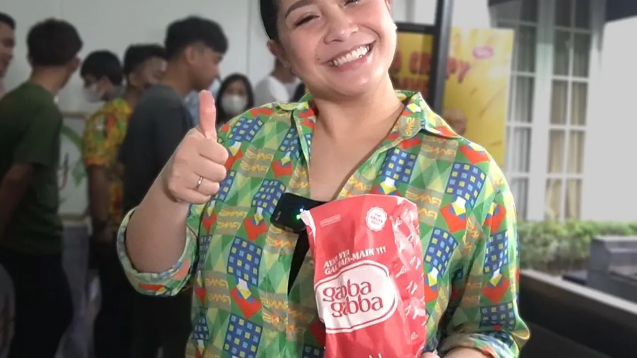 Nagita Slavina ternyata menyukai olahan ayam jumbo yang diracik trio Reynaldi Januar Wanter, M Syamsi Al Farizan, dan M Dinda Mahardika
