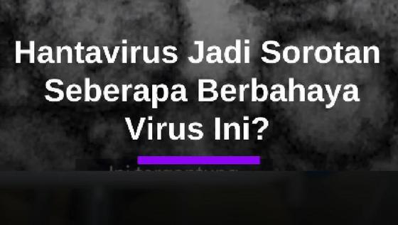 Mengenal Hantavirus dan Cara Penularannya