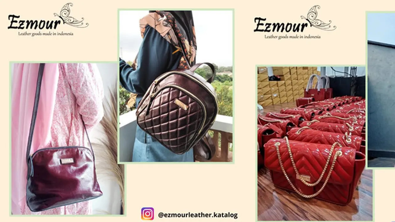 Ezmour, Brand Fashion yang Lahir dari Hobi Koleksi Tas Kulit