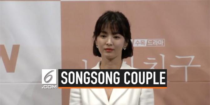 VIDEO: Jawab Wartawan, Song Hye-kyo Sebut Song Joong-ki