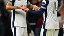 Gol Dominic Solanke pada menit ke-68 menutup pesta gol Tottenham Hotspur saat menjamu Qarabag. (Glyn KIRK/AFP)