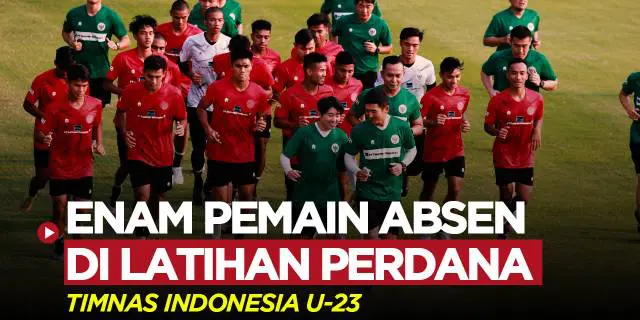 VIDEO: Latihan Perdana Timnas Indonesia U-23 untuk Piala AFF U-23 2023, 6 Pemain Masih Belum Gabung
