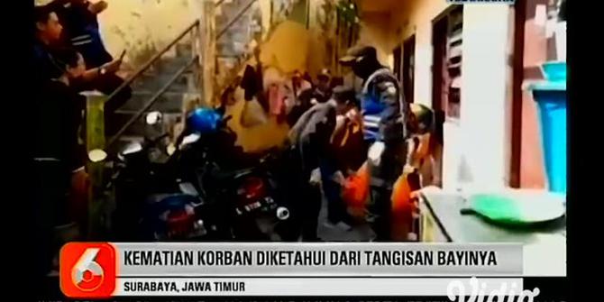 VIDEO: Ditemukan Samping Jenazah Ibu, Bayi 7 Bulan di Surabaya Diserahkan kepada Keluarga