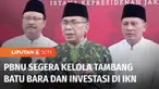 Pengurus Besar Nahdlatul Ulama, PBNU bertemu Presiden Joko Widodo membahas konsesi tambang dan investasi. PBNU telah mengantongi izin usaha pertambangan batu bara dan akan mulai berproduksi pada Januari 2025 mendatang.