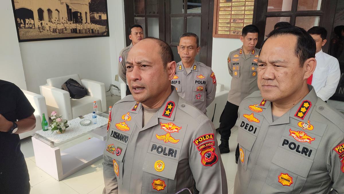 Kapolda Jabar, Irjen Pipit Rismanto, di Polrestabes Bandung. (merdeka.com/Azzura Galexia)